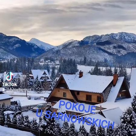 Pokoje U Sarnowskich Kościelisko Exterior foto